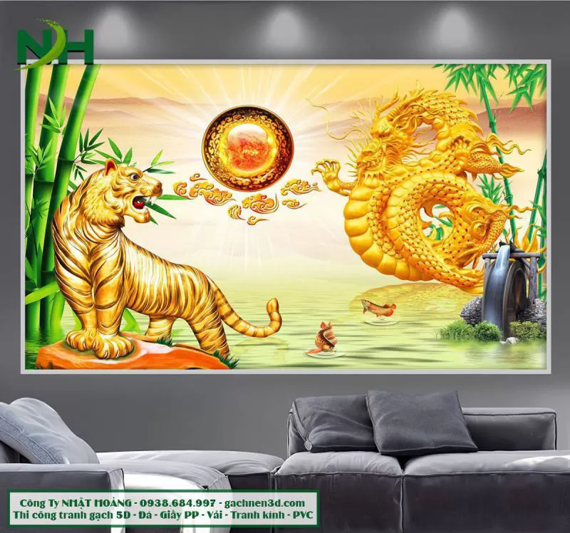 Tranh gạch con Hổ SN189