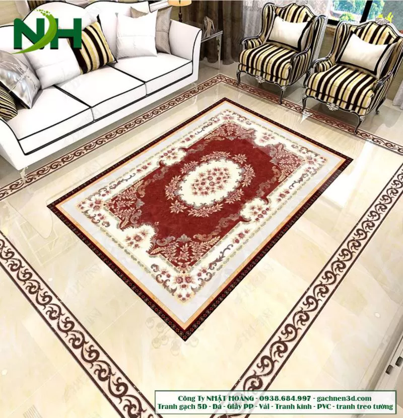 Mẫu gạch thảm lát nền 3D05