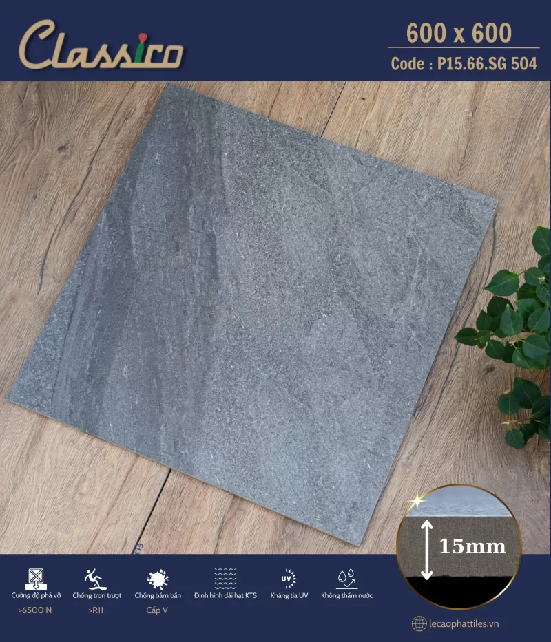 APODIO CLASSICO P1566SG504 (Mờ) (15mm)