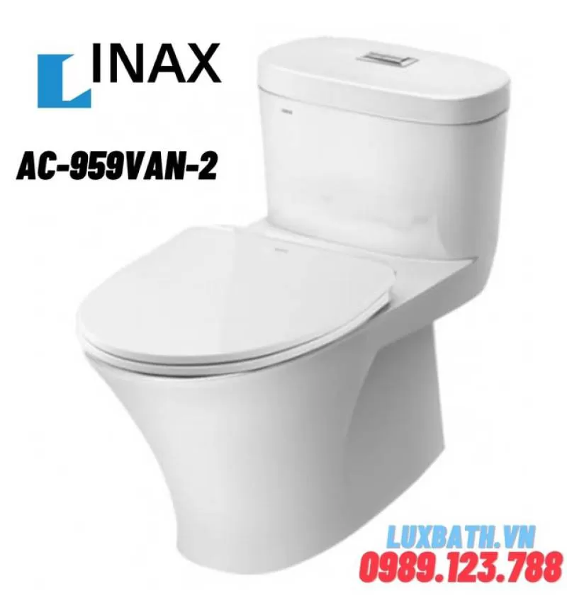 Bàn cầu 1 khối INAX AC-959VAN-2 Nano giá rẻ tại Hà Nội