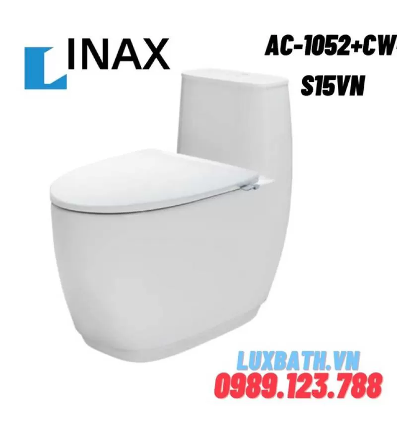 Bồn cầu 1 khối Inax AC-1052+CW-S15VN giá rẻ nhất toàn quốc