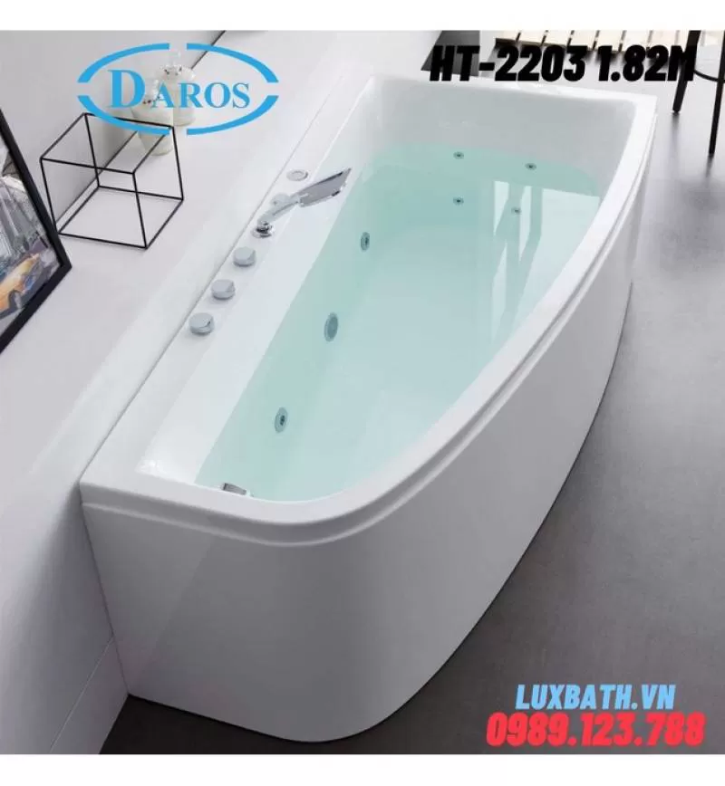 Bồn tắm massage Daros HT-2203 Chính Hãng, Giá Rẻ Luxbath