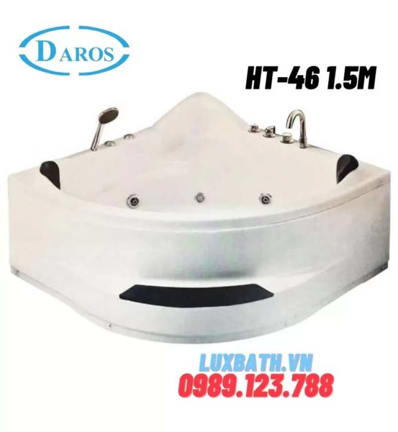 Bồn tắm massage Daros HT-46 Chính Hãng, Giá Rẻ Luxbath