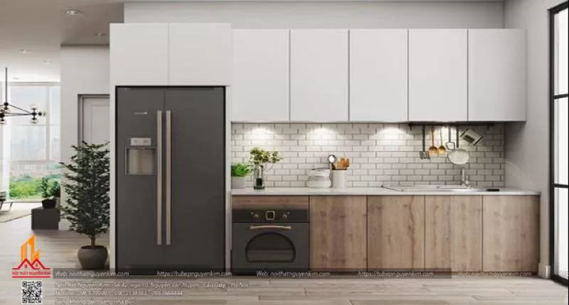 Tủ bếp gỗ Laminate-LMN02