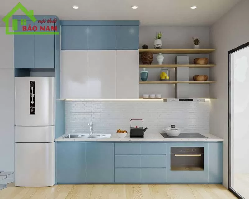 Tủ Bếp Chữ I 3M 