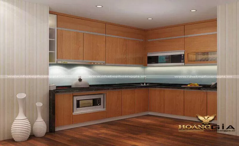 Tủ bếp gỗ Laminate 40