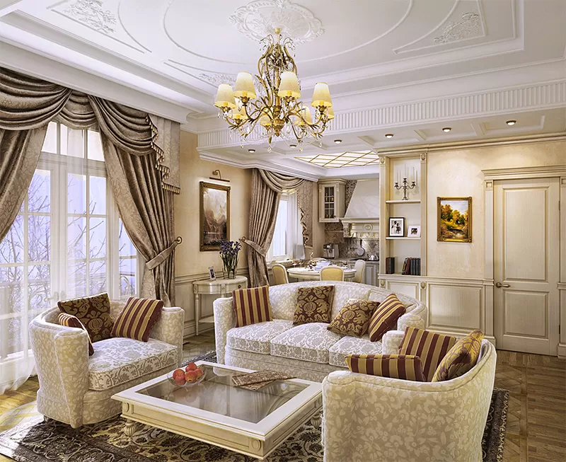 Một số loại rèm cửa phổ biến trong thiết kế nội thất