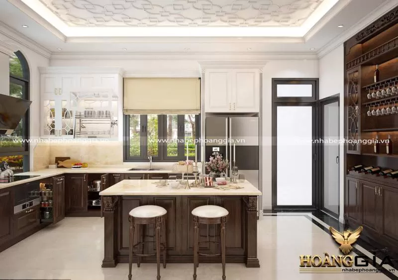 Thiết kế nội thất tân cổ điển nhà chị Lan Anh ở imperia Hải Phòng