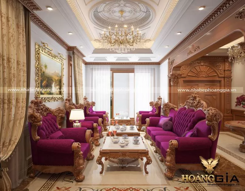 Gợi ý thiết kế sofa tân cổ điển lịch lãm, sang trọng