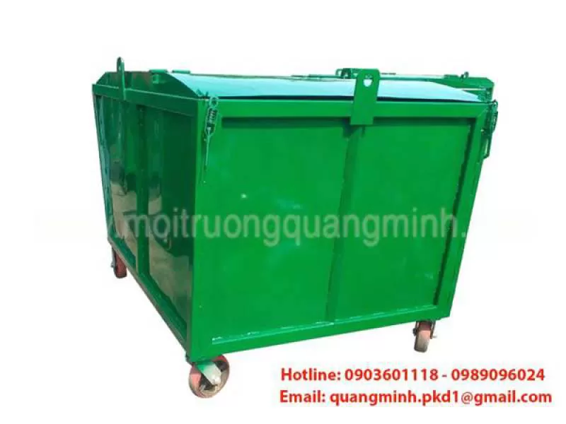 Thùng đựng rác thải cỡ lớn sản xuất theo yêu cầu của khách hàng