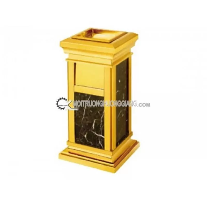 Thùng rác inox A15 (có gạt tàn)