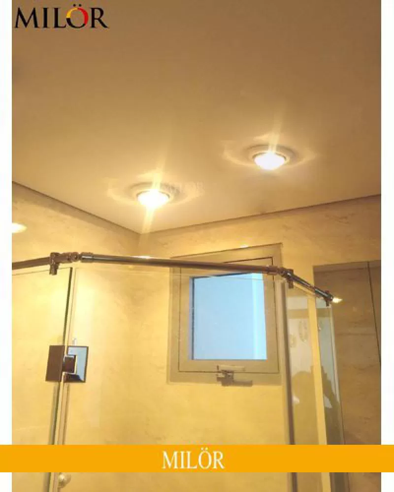 Lắp đèn sưởi phòng tắm âm trần 2 bóng