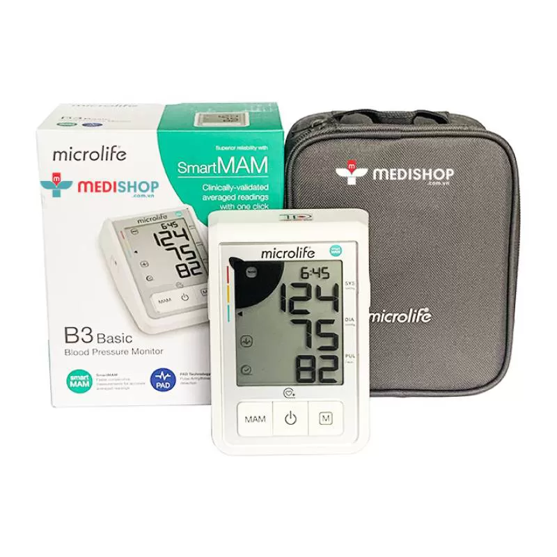 Máy Đo Huyết Áp Microlife B3 Basic 