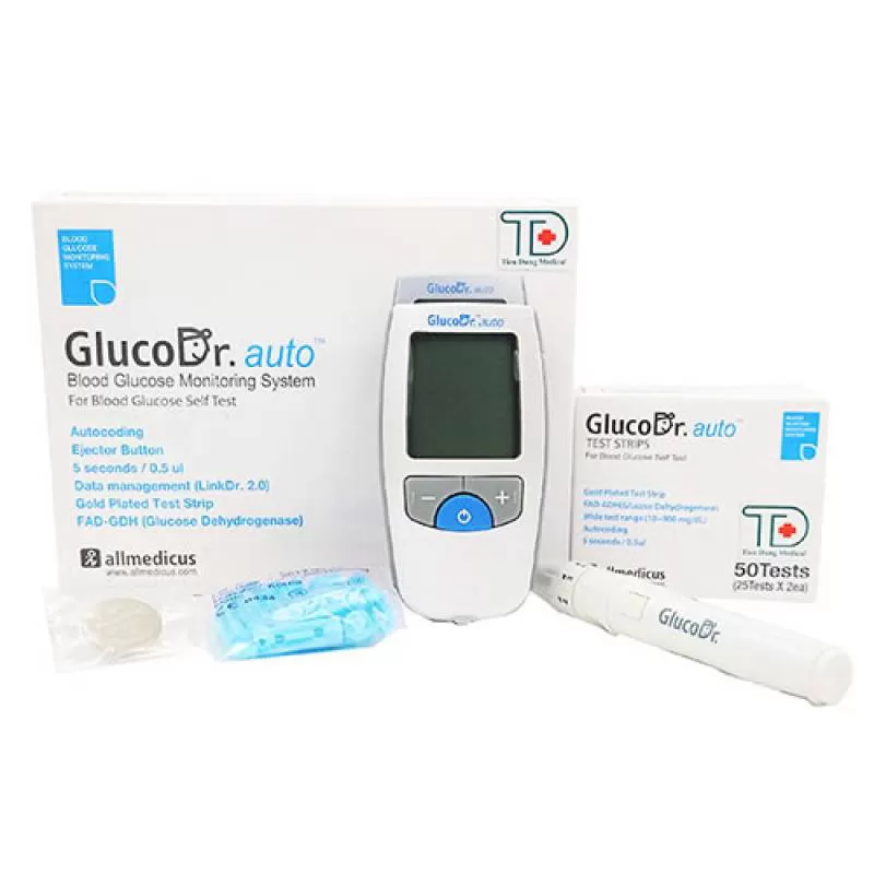 Máy Đo Đường Huyết GlucoDr