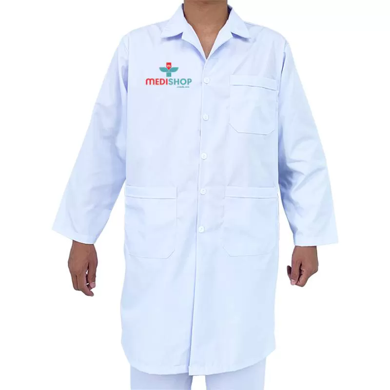 Áo Blouse Bác Sỹ - Dược Sỹ Nam Tay Dài