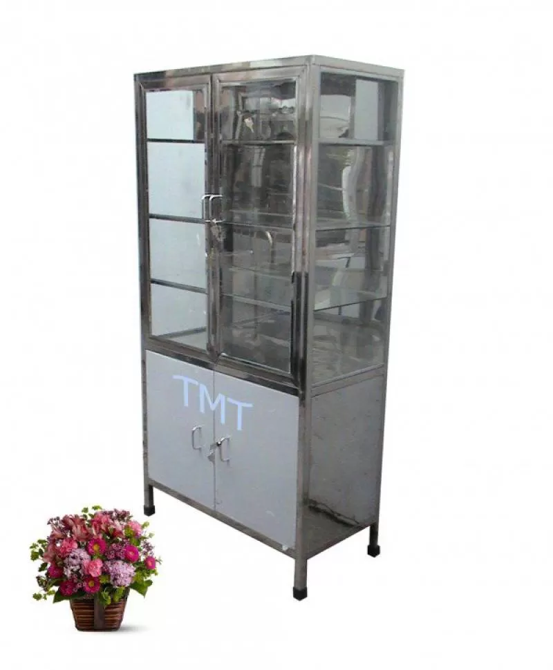 Tủ thuốc y tế lớn inox