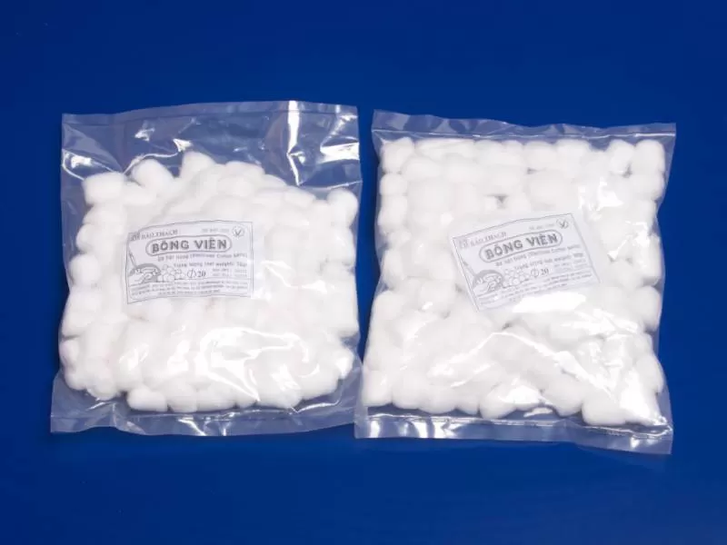 Bông viên Bảo Thạch tiệt trùng