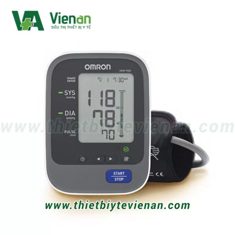 Máy đo huyết áp điện tử bắp tay Omron HEM-7320 - Made in Japan 