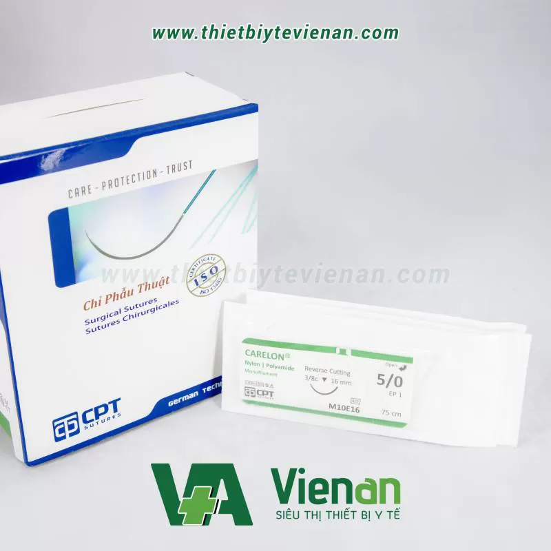 Chỉ phẫu thuật CPT Carelon số 5/0 