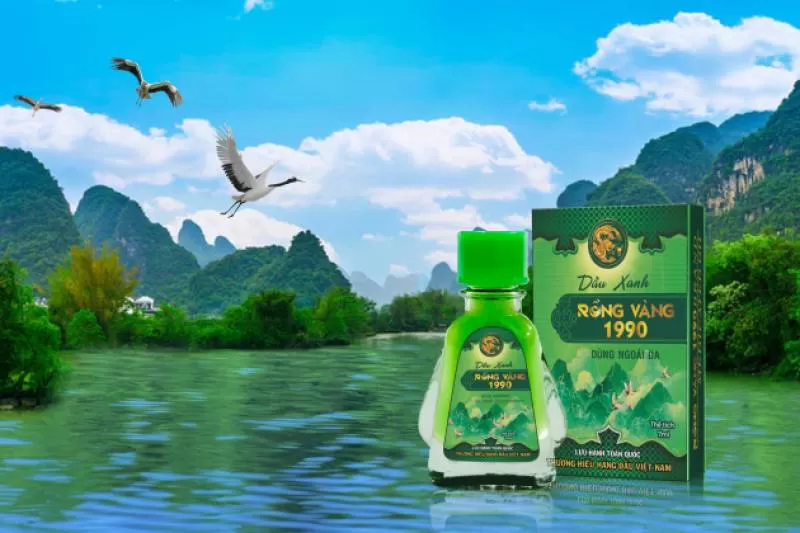 DẦU XANH RỒNG VÀNG 1990 ( 7ml / chai )