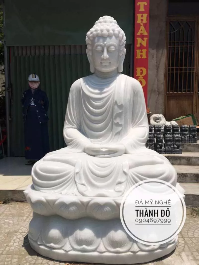 Tượng Phật Thích Ca ngồi 2m