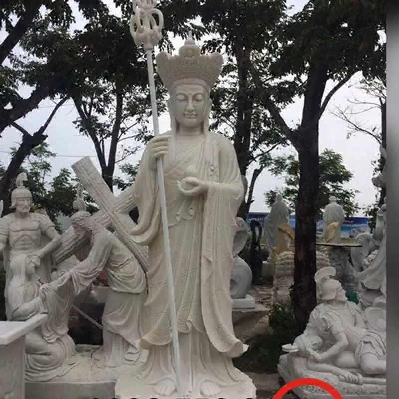 Tượng Địa Tạng Bồ Tát bằng đá