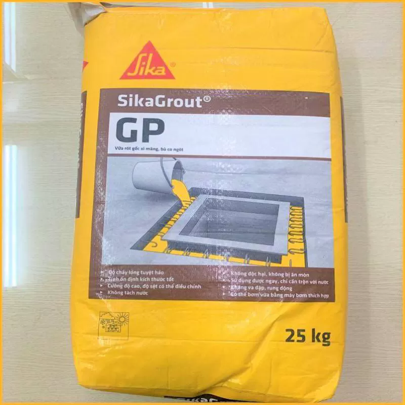 Sika Grout GP Vữa tự chảy không co ngót cường độ cao