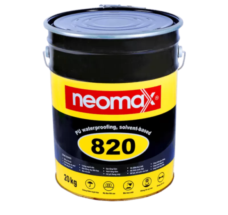 Neomax 820 – Chống thấm Polyurethane 1 thành phần – 20kg