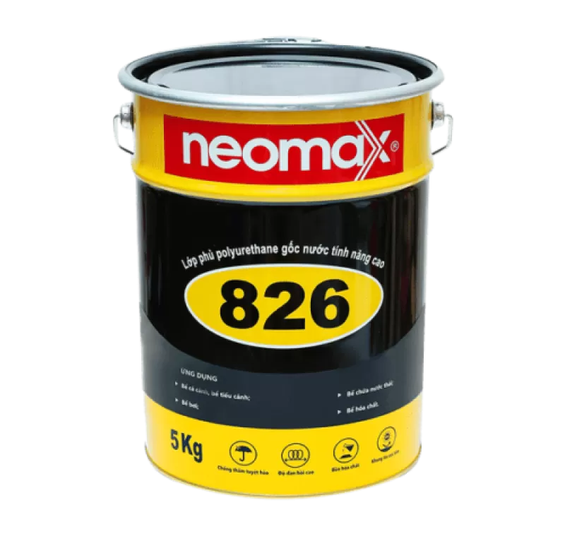 Neomax 826 Lớp phủ Polyurethane gốc nước tính năng cao 5kg