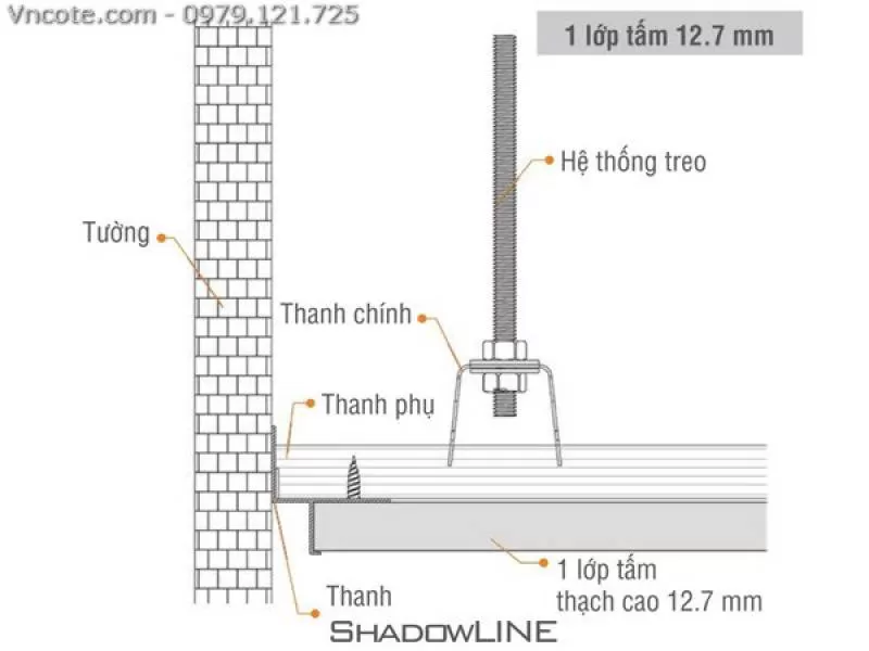 Shadowline Vĩnh Tường giá rẻ nhất- chất lượng 100