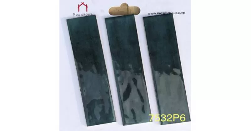 Gạch Thẻ Gợn Sóng 75x300 Màu Xanh Dương Đậm 7532P6