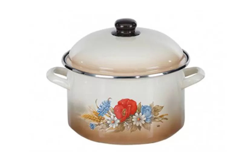 Nồi Từ Tráng Men Hoa Cata Kornblume - Cao 20cm 