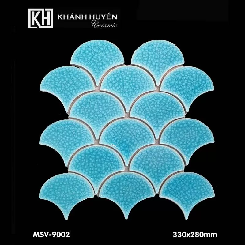 Gạch mosaic trang trí MSV-9002 330x280mm