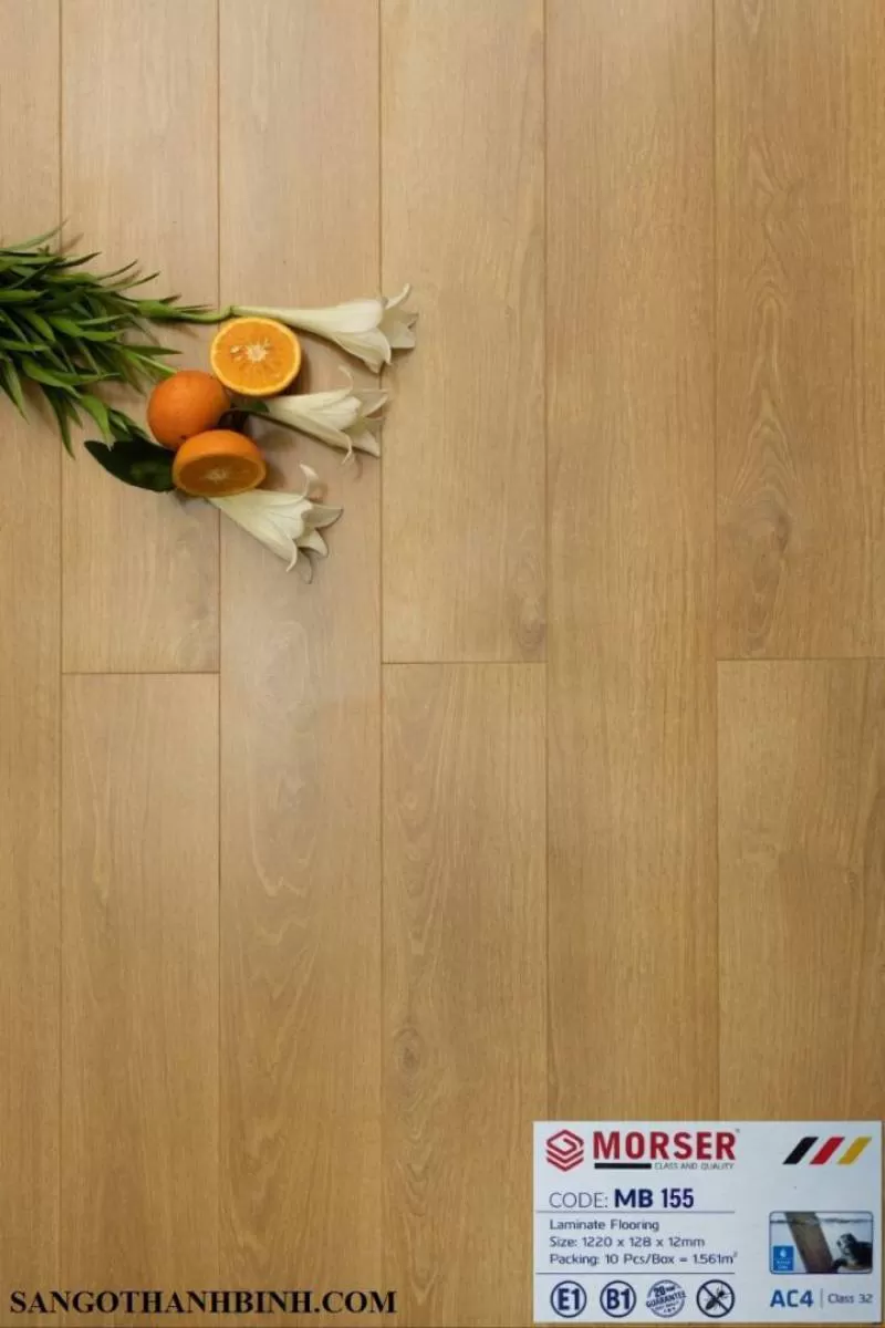 Sàn Gỗ Morser Mặt Bóng Mã MB 155