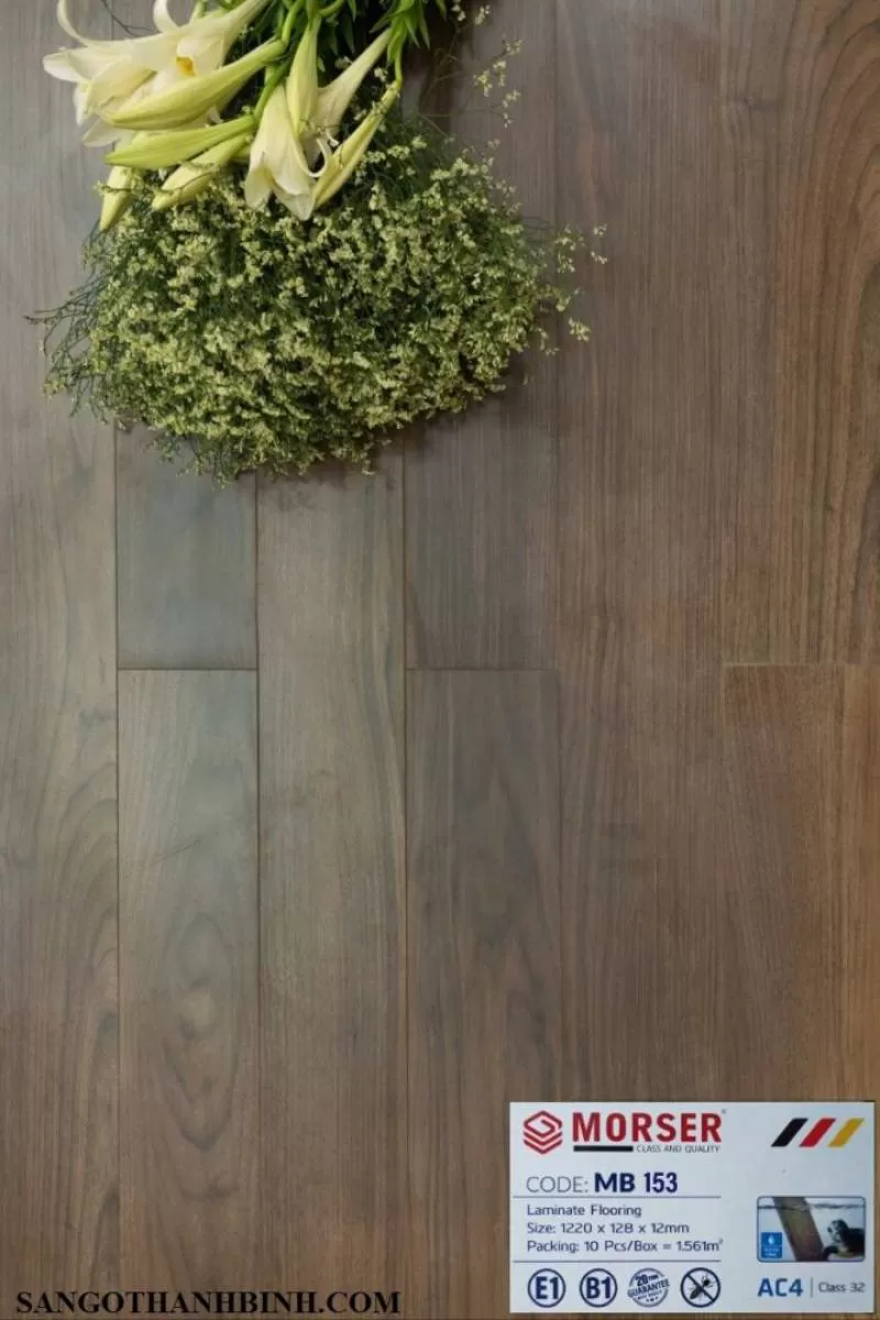 Sàn Gỗ Morser Mặt Bóng Mã MB 153