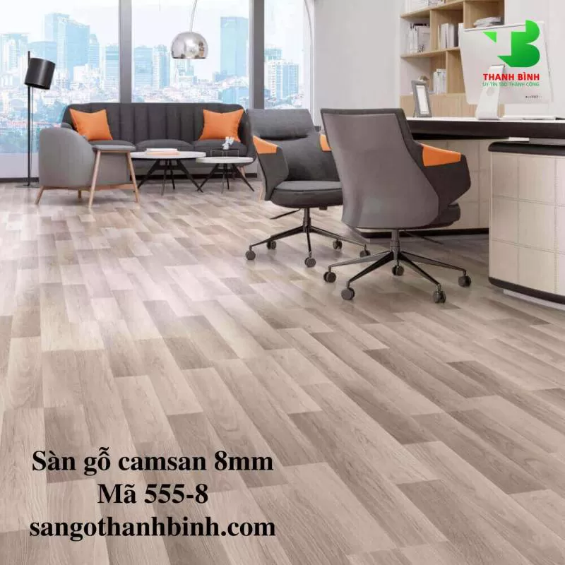 Camsan 8mm Mã 555 - Sàn Gỗ Giá Rẻ TP HCM