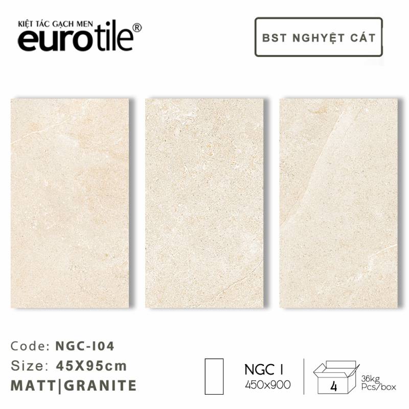 Gạch ốp lát Eurotile BST Nguyệt Cát 450*900mm NGC-I04