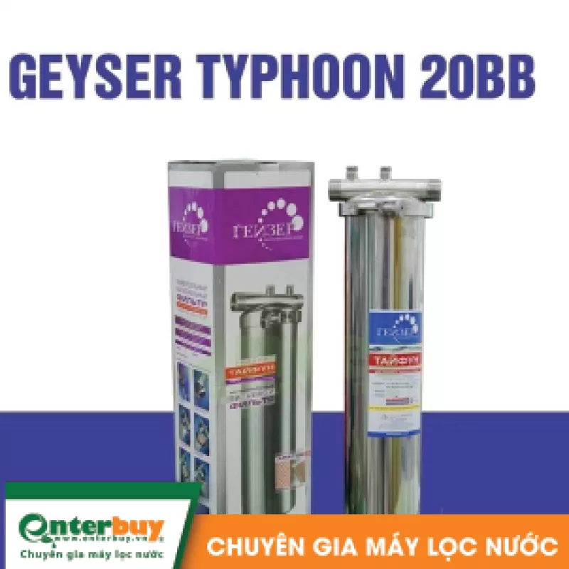 Máy lọc nước tắm Geyser Typhoon 20BB