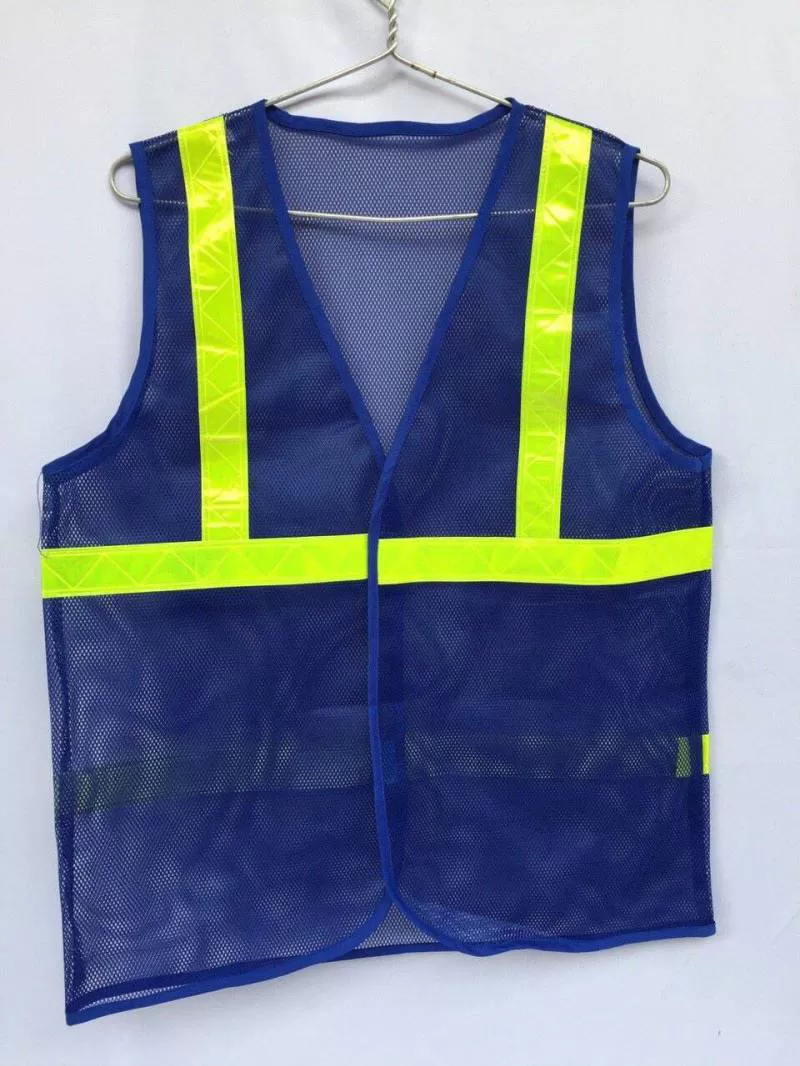 Áo phản quang lưới – màu xanh dương 