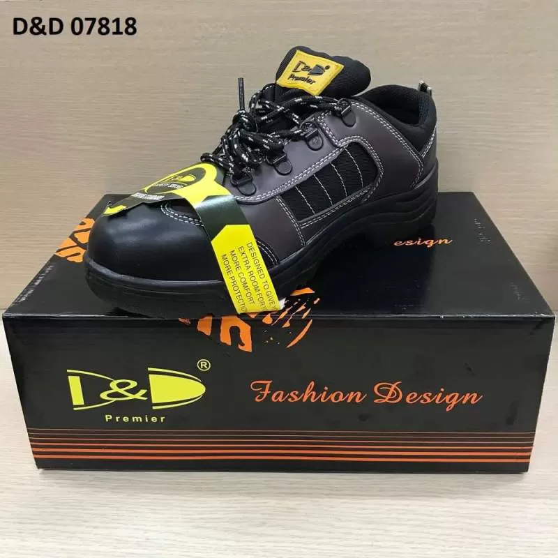 Giày bảo hộ Singapore D&D 07818 – Bảo hành đổi mới 3 tháng