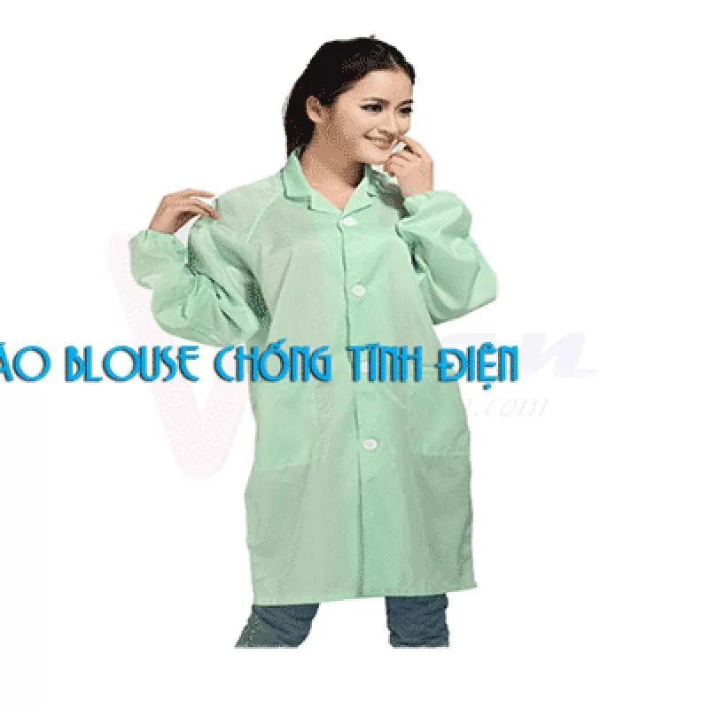 ÁO BLOUSE PHÒNG SẠCH QAPS-17943