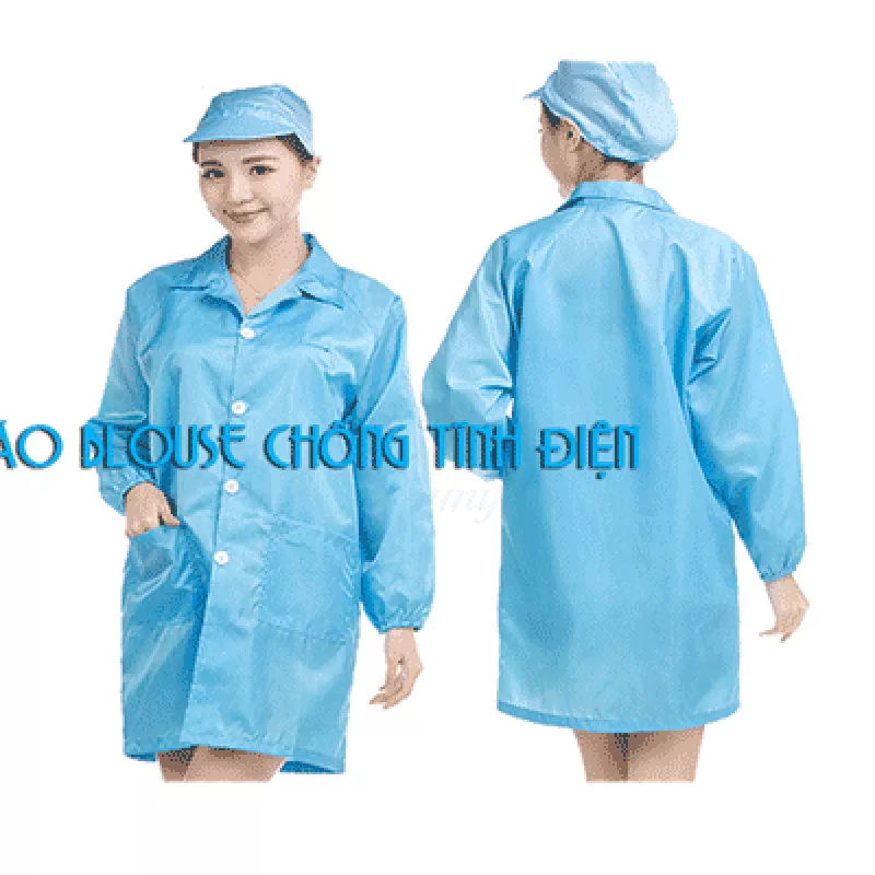 ÁO BLOUSE PHÒNG SẠCH QAPS-17945