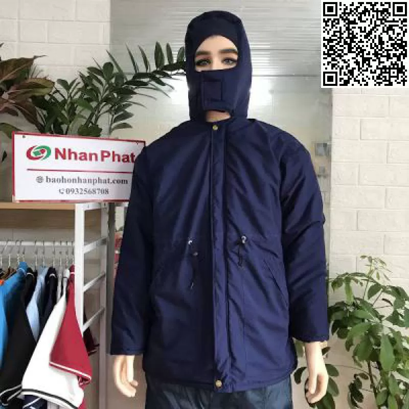 Áo kho lạnh âm -25 độ C không có phản quang NPU-KL10020448