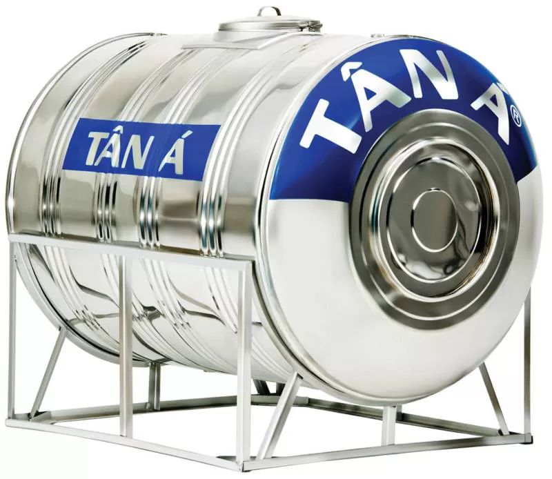 Bồn nước inox Tân Á 3000L ngang 