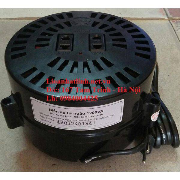 BIẾN ÁP TỰ NGẪU LIOA 1200VA - 1200W 