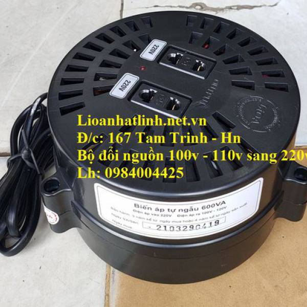 BỘ ĐỔI NGUỒN 100V - 110V SANG 220V LIOA