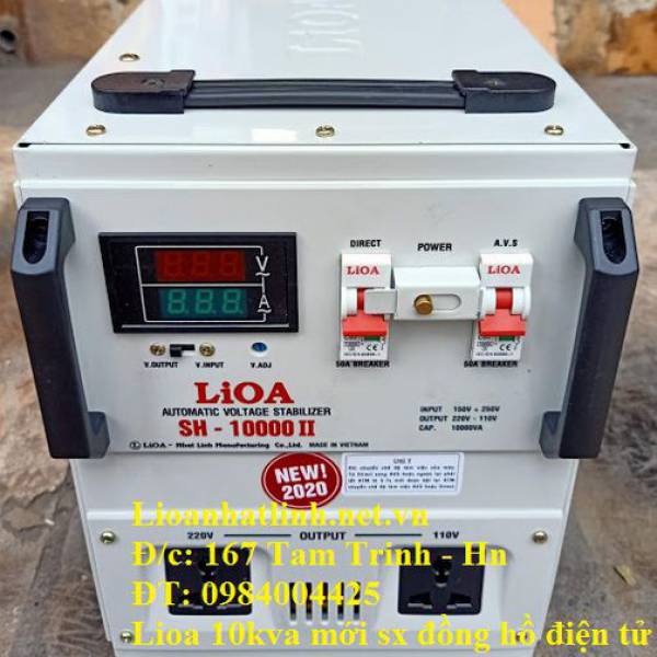 ỔN ÁP LIOA 10KVA - 10000VA - 10000 GIÁ BAO NHIÊU TIỀN