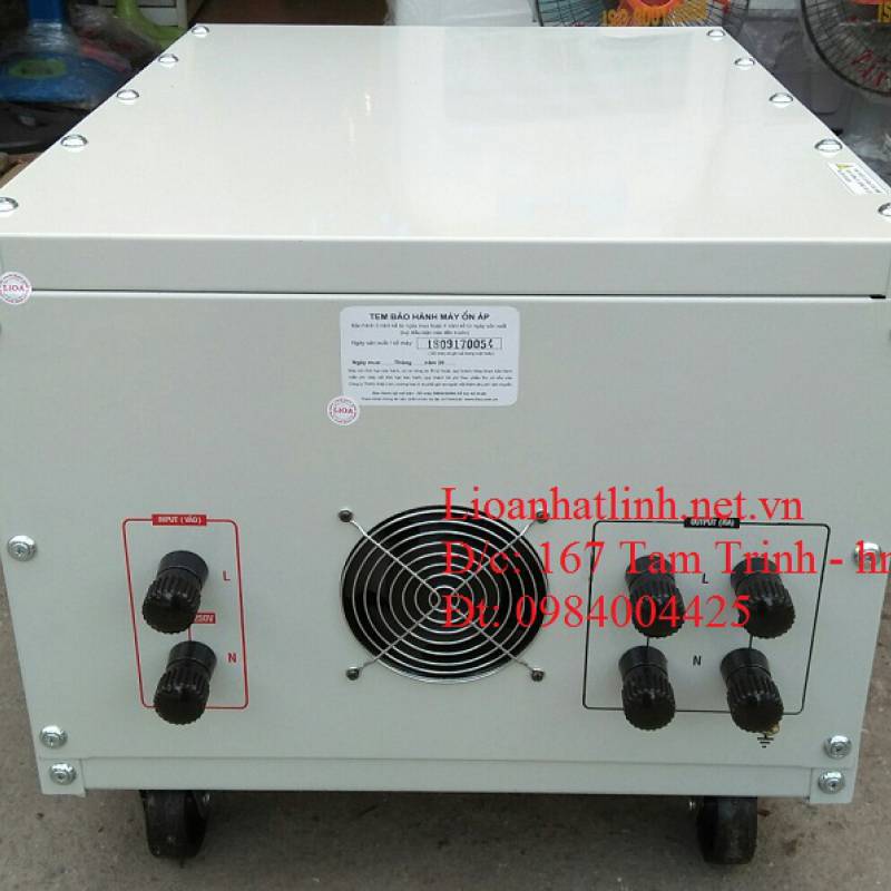 ỔN ÁP LIOA 25KVA - 25KW MÃ SẢN PHẨM SH - 25000 II ĐỜI MỚI NHẤT HIỆN NAY
