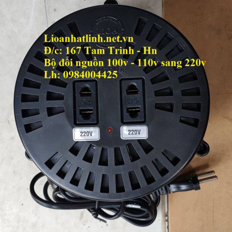 BỘ ĐỔI NGUỒN 100V - 110V SANG 220V LIOA
