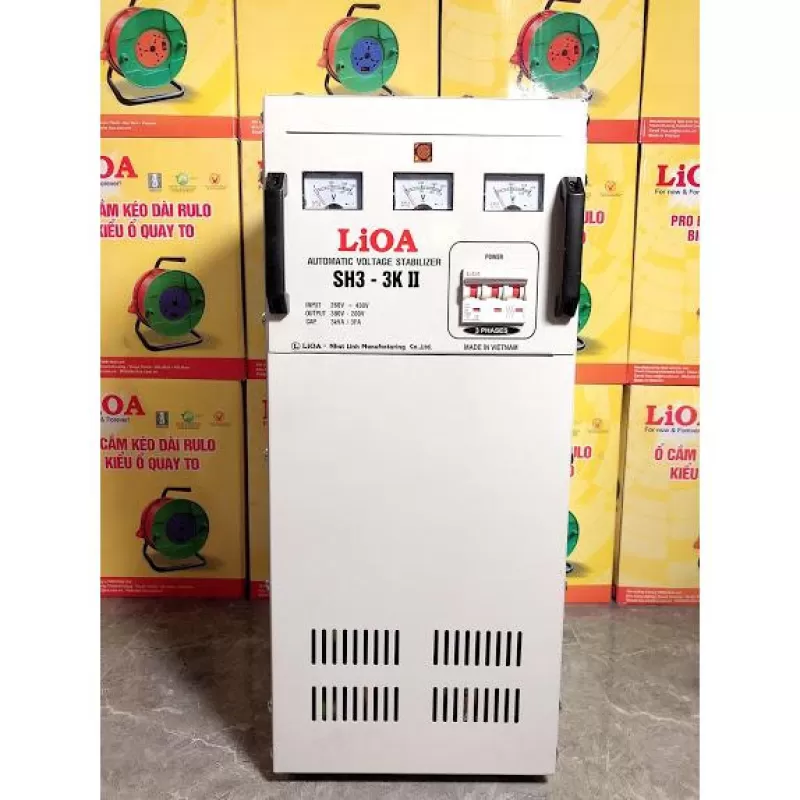 ỔN ÁP LIOA 3KVA 3 PHA SH3 - 3K II MỚI NHẤT